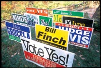 32 x 20 Polybag Yard Signs